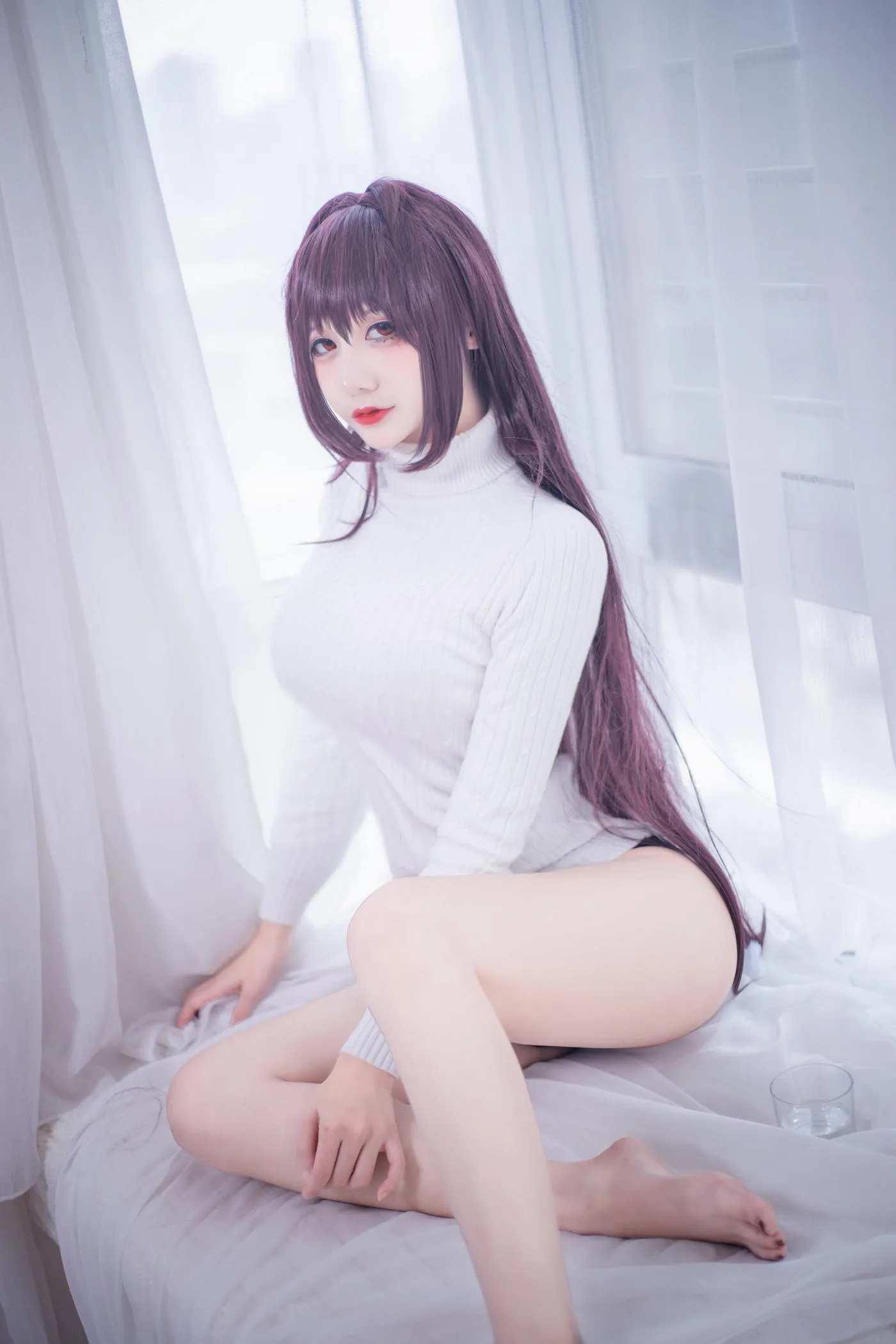 仙九Airi – NO.07 斯卡哈毛衣 [21P]插图2